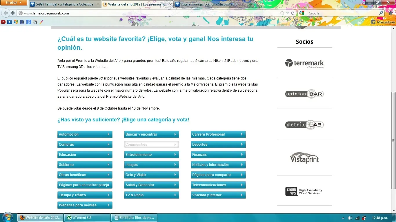 ...Taringa, la mejor web del año?