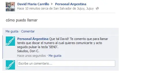 atencion al cliente