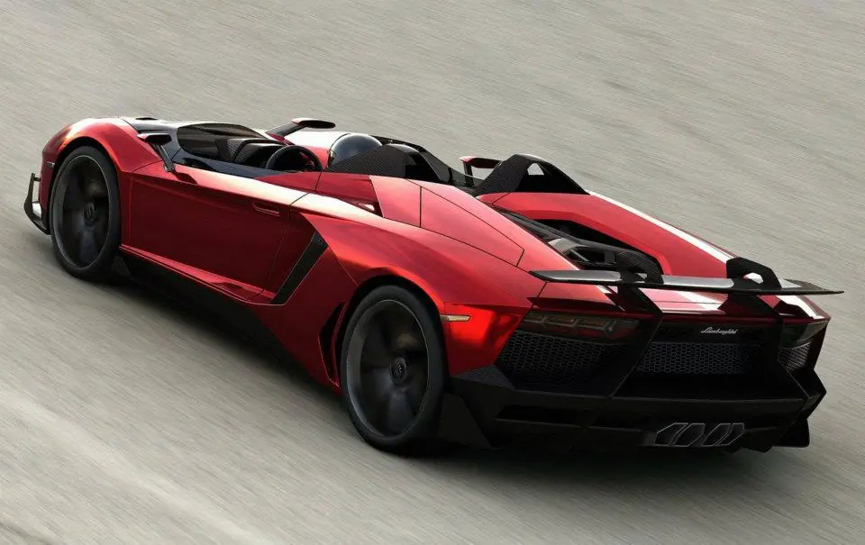 lamborghini aventador j roadster