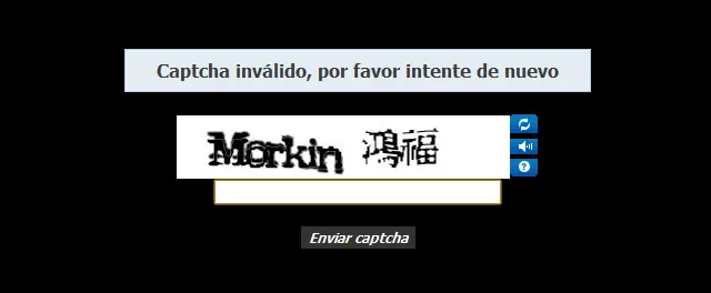 Captcha imposible