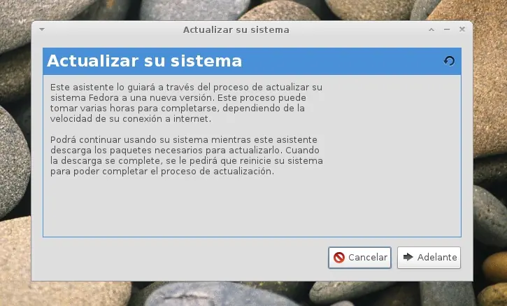 Actualizar fedora a fedora 17