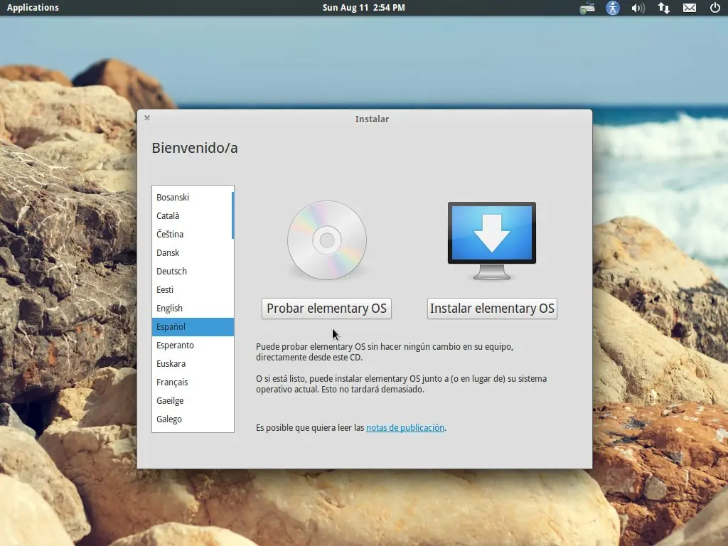 elementary OS Luna 2013