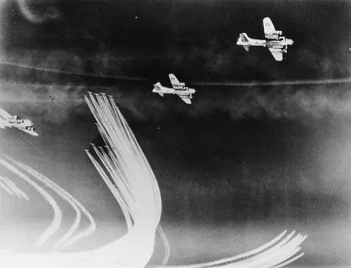 La defensa aerea del Reich.