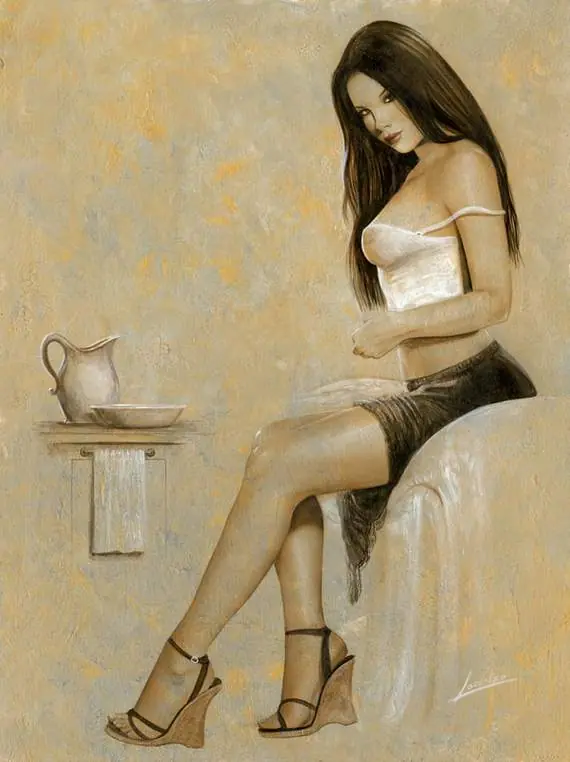 Stunning Pin-Up Fantasy Por Lorenzo Sperlonga