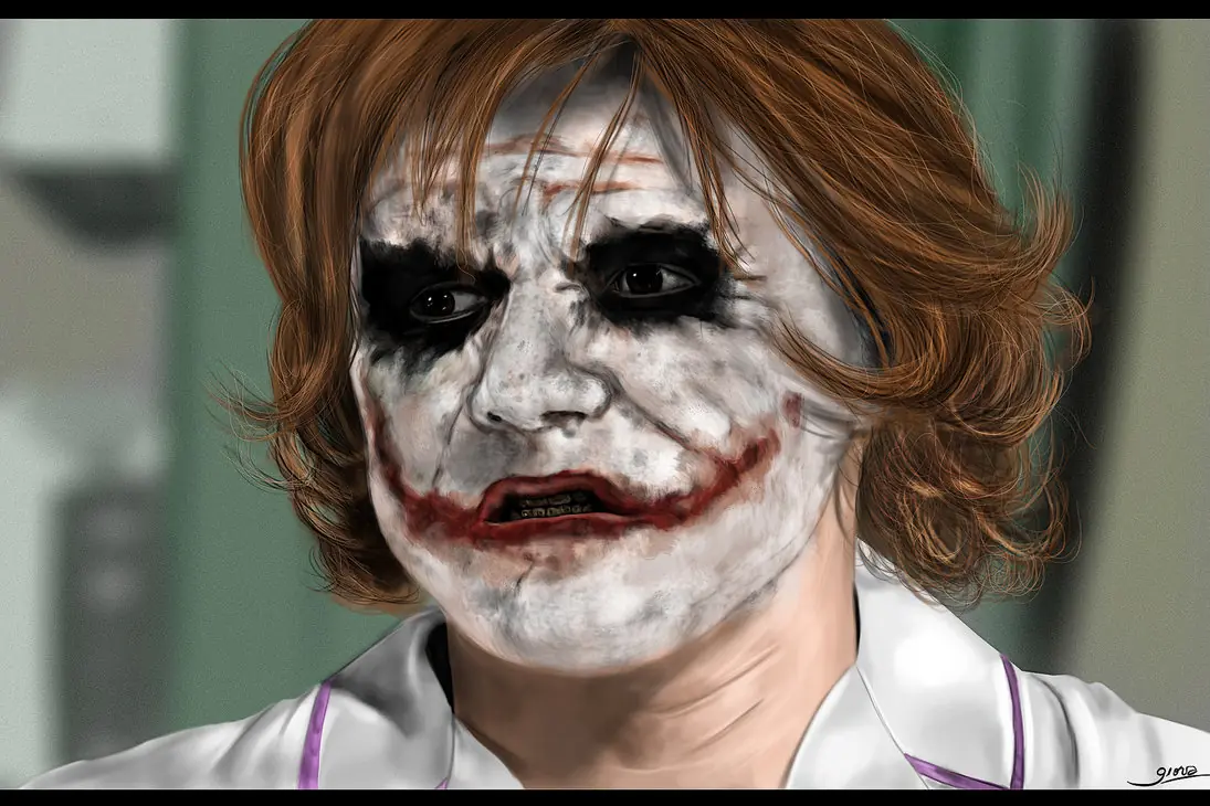 Joker (The Dark Knight) [Dibujo digital + Speedpainting]