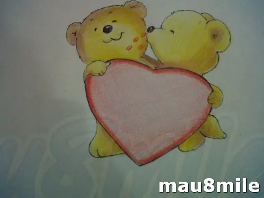 un dibujo para mi novia