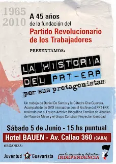 La historia del PRT-ERP por sus protagonistas: D.De Santis