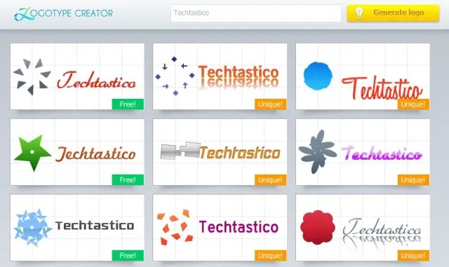 Logotype Creator: generador de logos en línea