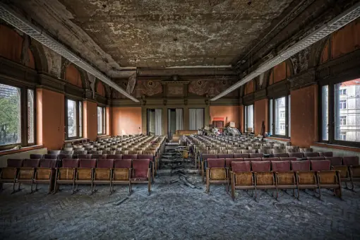 Lugares abandonados y olvidados.