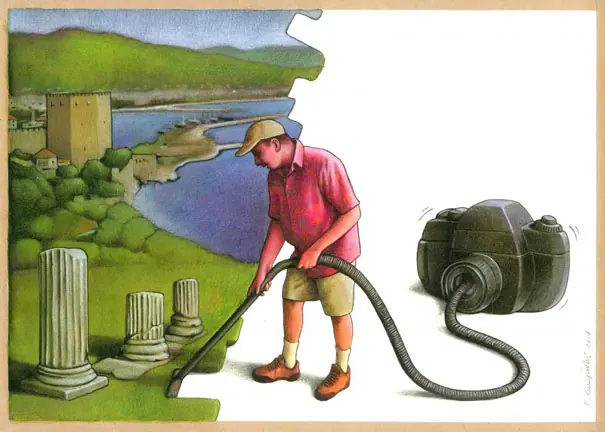 Las ilustraciones subversivas y satiricas de Pawel Kuczynski