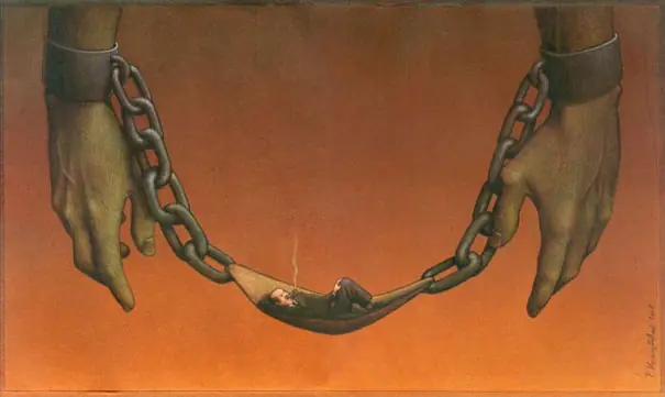 Las ilustraciones subversivas y satiricas de Pawel Kuczynski