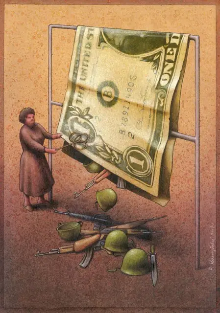Las ilustraciones subversivas y satiricas de Pawel Kuczynski
