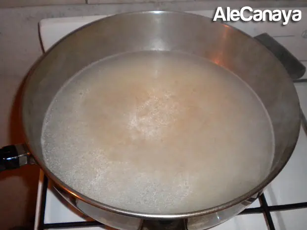 [Cocina] Torre de berenjena con arroz boloñés