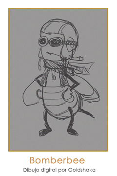 Bomberbee - Dibujo digital