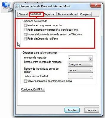 Configuracion internet mas veloz (modem)
