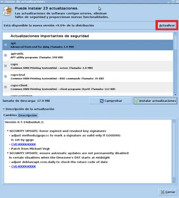 Cómo actualizar a Ubuntu 9.04 desde 8.10