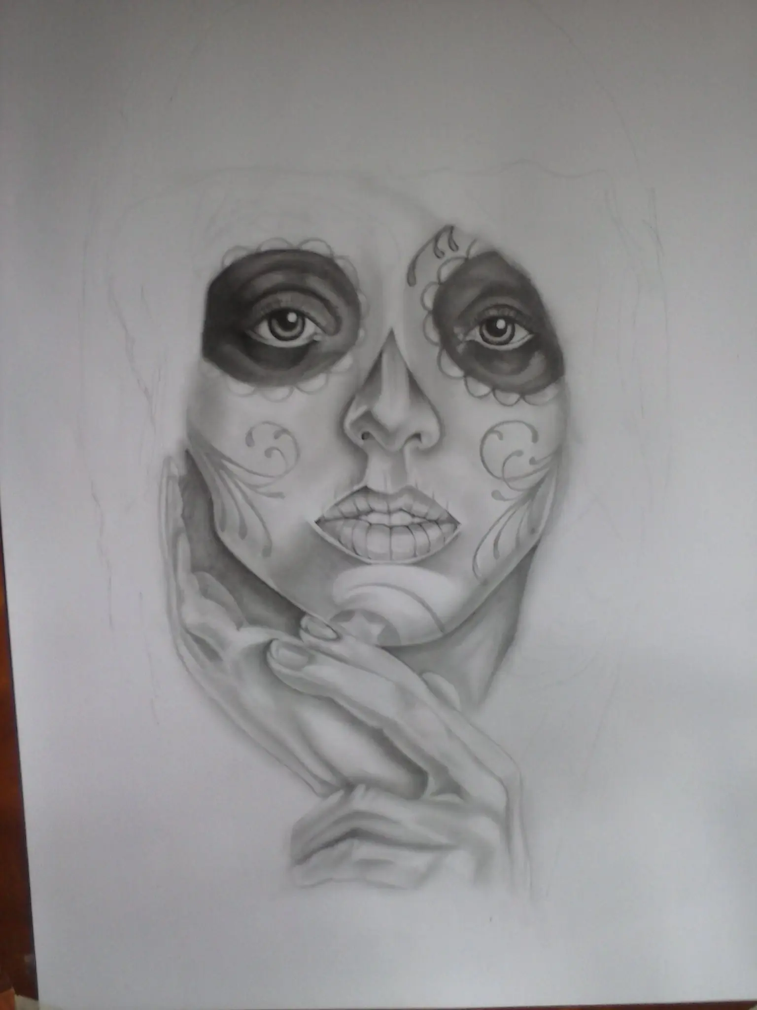 La Catrina. Dibujo Propio (paso a paso)