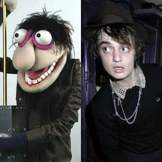 30 personajes famosos parecidos a los Muppets