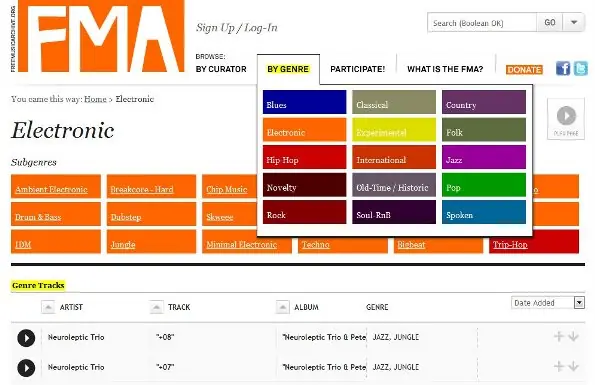 Free Music Archive, la colección de música libre