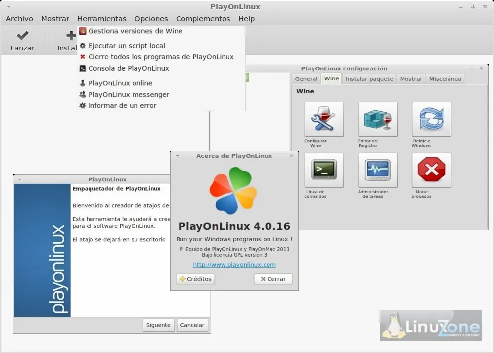 PlayOnLinux 4.0.16 con soporte para Origin, Desura y más…
