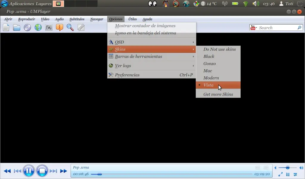 um player para linux