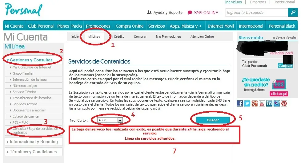 Baja definitiva al maldito 4808 (Personal)