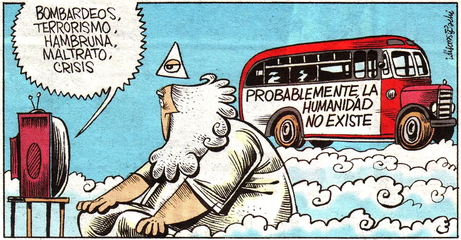 El porque de que Dios no existe.