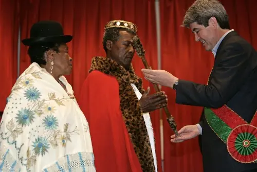 Descendiente de un Rey africano esclavo  vive en Bolivia
