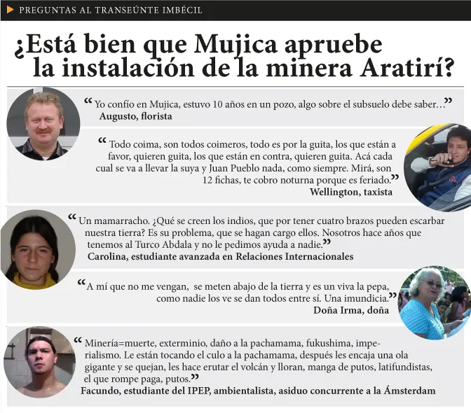 ¿Està bien que Mujica apruebe la instalaciòn de Aratirì
