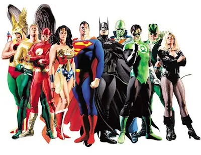 superheroes haciendo historia + yapa
