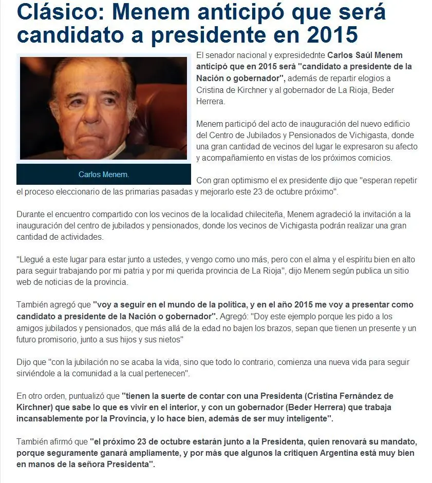 menemismo