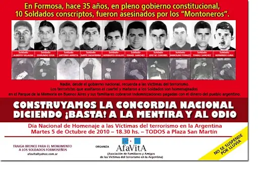 Senado aprueba pensión para terroristas