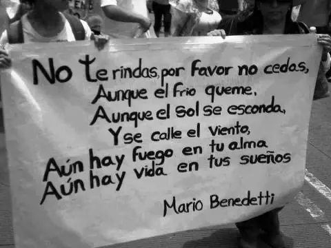 No te rindas.