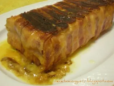 Pastel de pollo, bacon y champiñon La Mejor receta