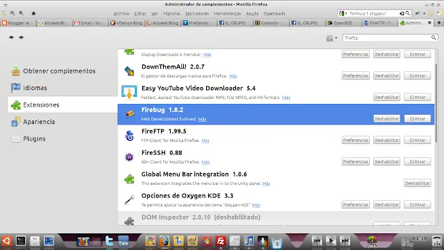 `Inspeccionar Elemento` en Firefox - Firebug