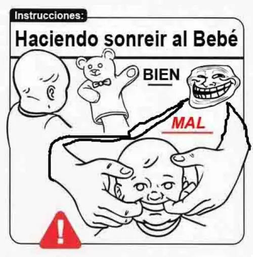 Cómo criar a un bebé... en memes