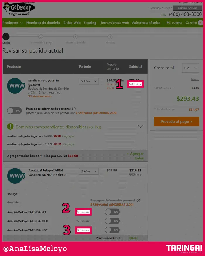 Truco Dominios 1 Dolar