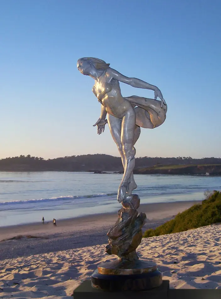 Una escultura muy dedicada en su obra