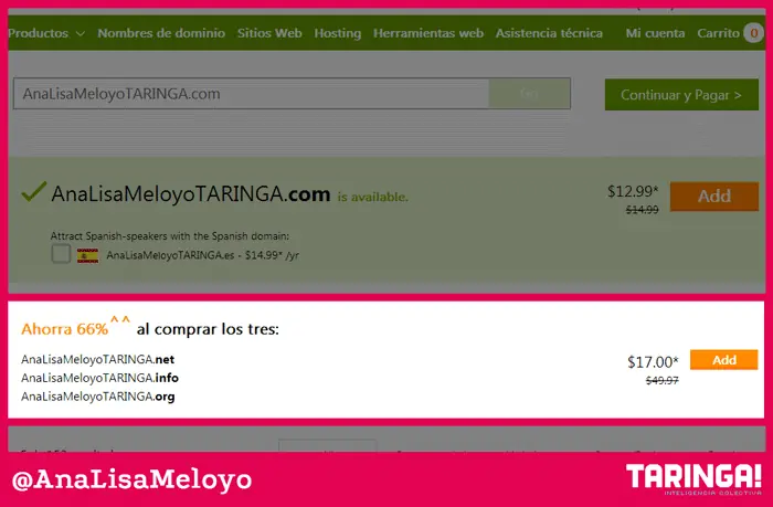 dominios baratos