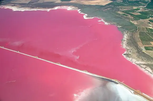 Increibles lagos rosados!! Los mas bellos del planeta!!