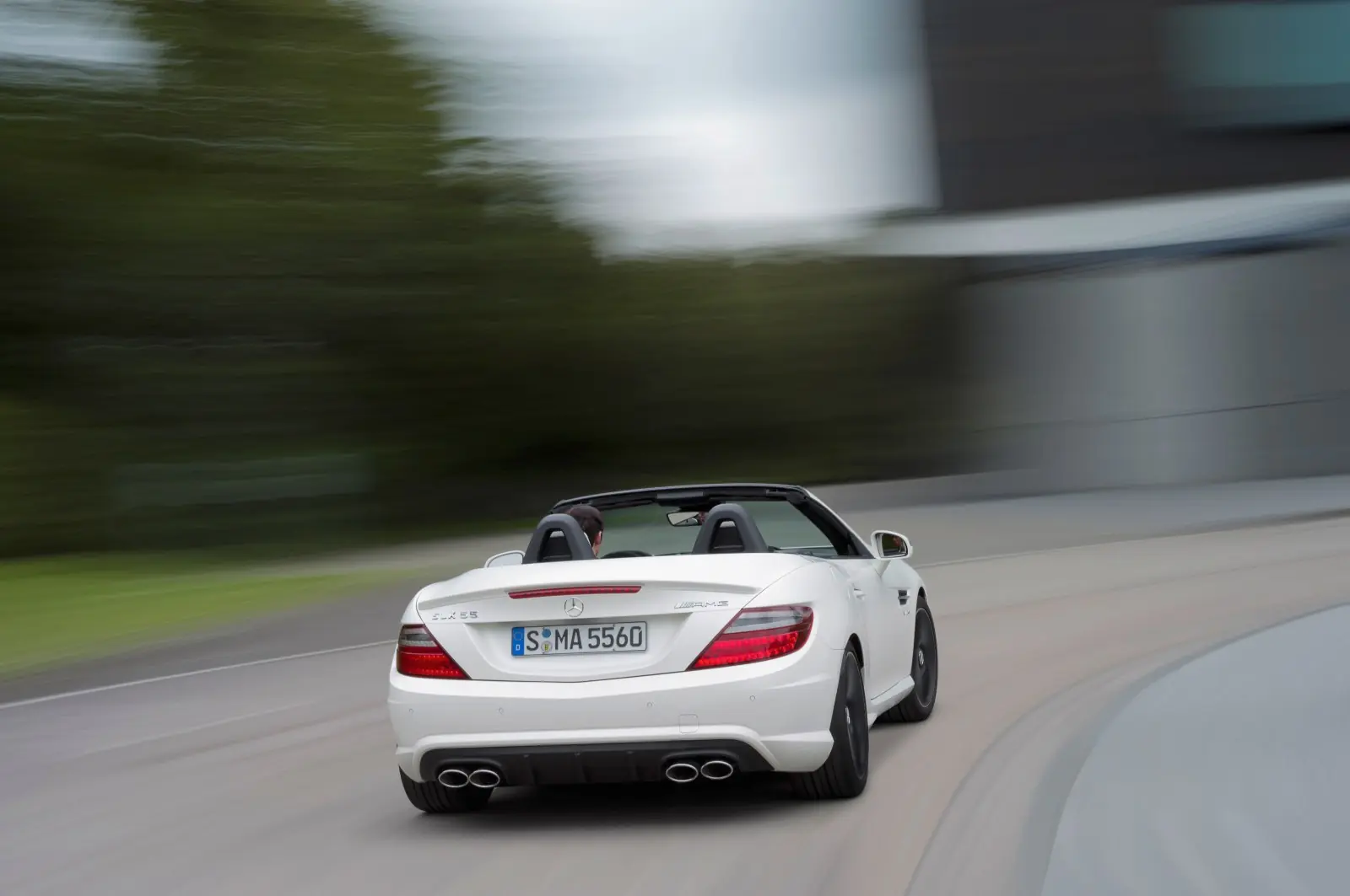 Mercedes SLK 55 AMG 2012!