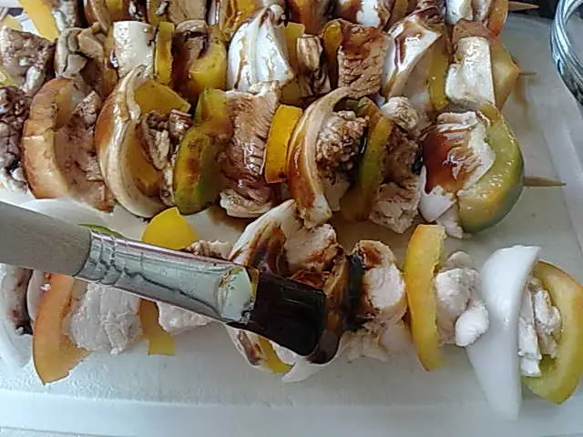 [Fotoreceta] Brochetas de pollo Teriyaki