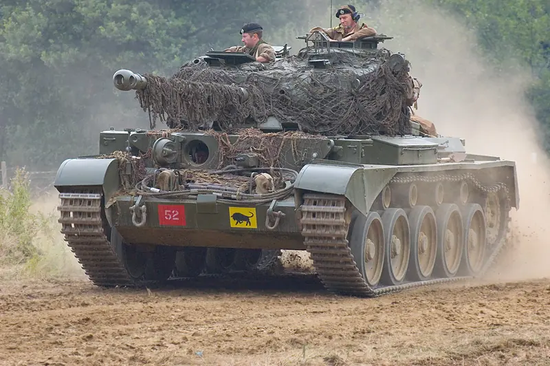 Tanque britanico A34 comet