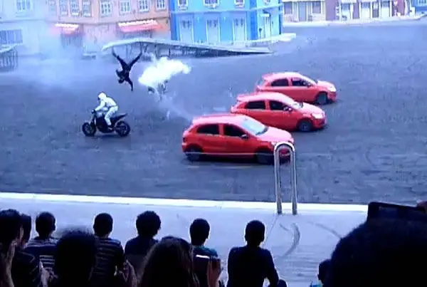 Se la puso, impresionante accidente