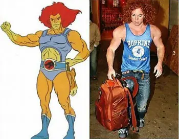 Personas que son idénticas a caricaturas
