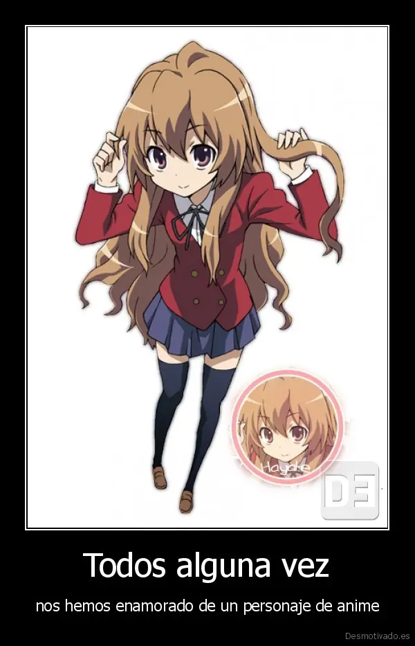 Entra si te enamoraste de un personaje de Anime (Otakus)