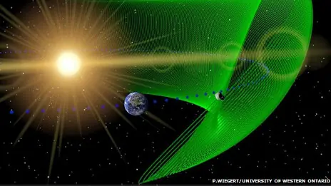 Un asteroide nos acompaña en nuestro viaje alrededor del So