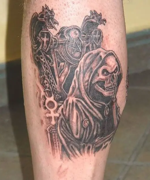 Tattoos de bufon, payasos, muerte, otros