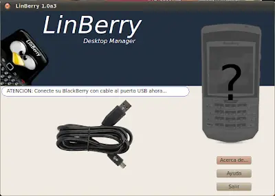 LinBerry alternativa al Desktop Manager de RIM.