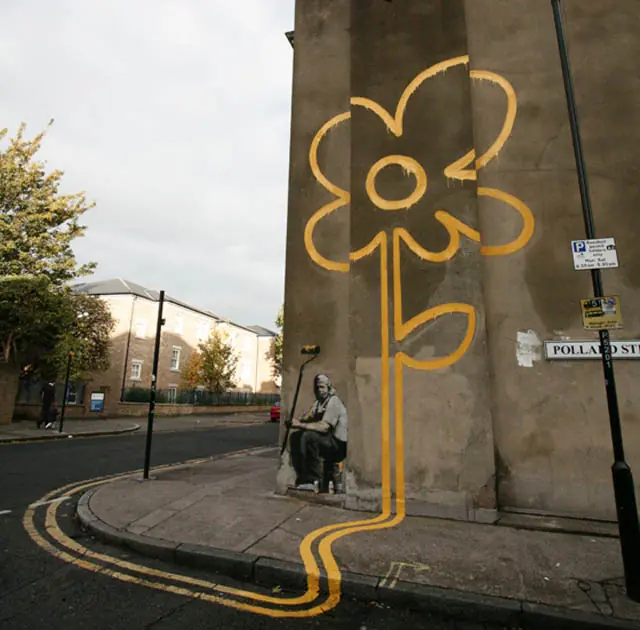 Banksy(arte urbano)